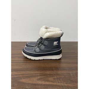 Sorel Explorer Carnival Waterproof Boot with Faux Fur Collar - Women's 8.5